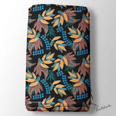 Black Floral Digital Printed Wholesale Fabric